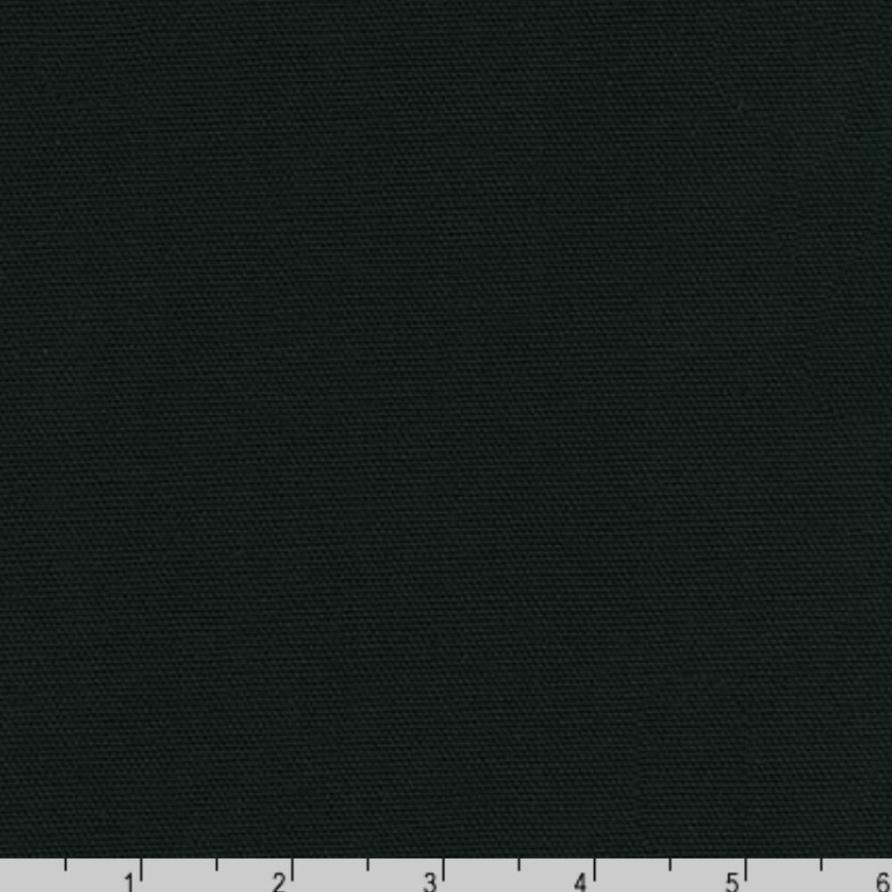 Black Cotton Twill Robert Kaufman Big Sur Canvas Medium Weight - 3/4 Yard